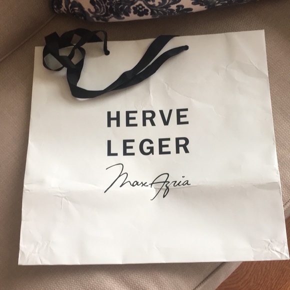 NWT Herve Leger Beautiful Tube Brown Dress - Picture 6 of 7